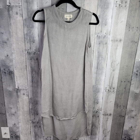 Cloth & Stone high low tank shirt dress - Picture 2 of 5